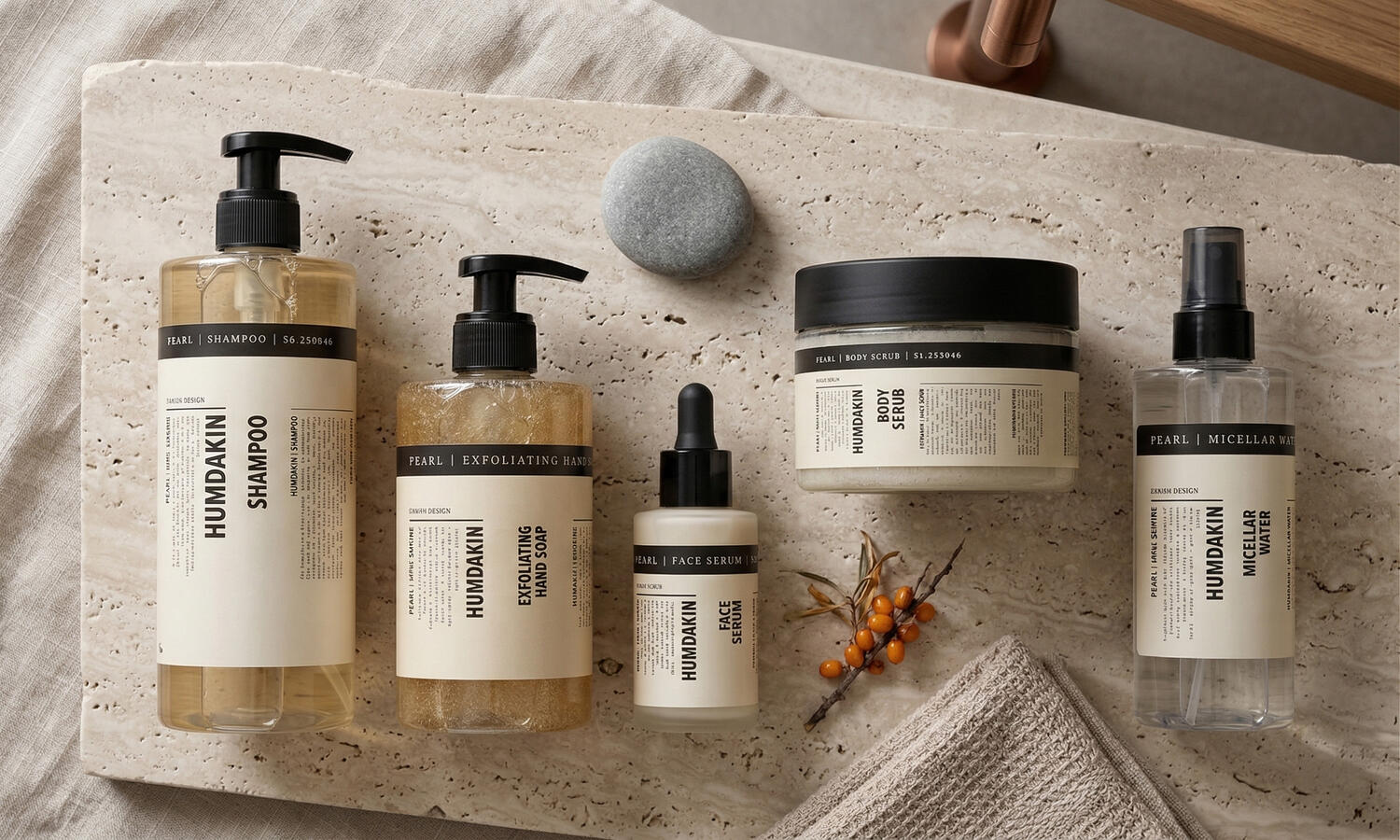 Pearl bodyscrub, Sea Salt - 250 ml
